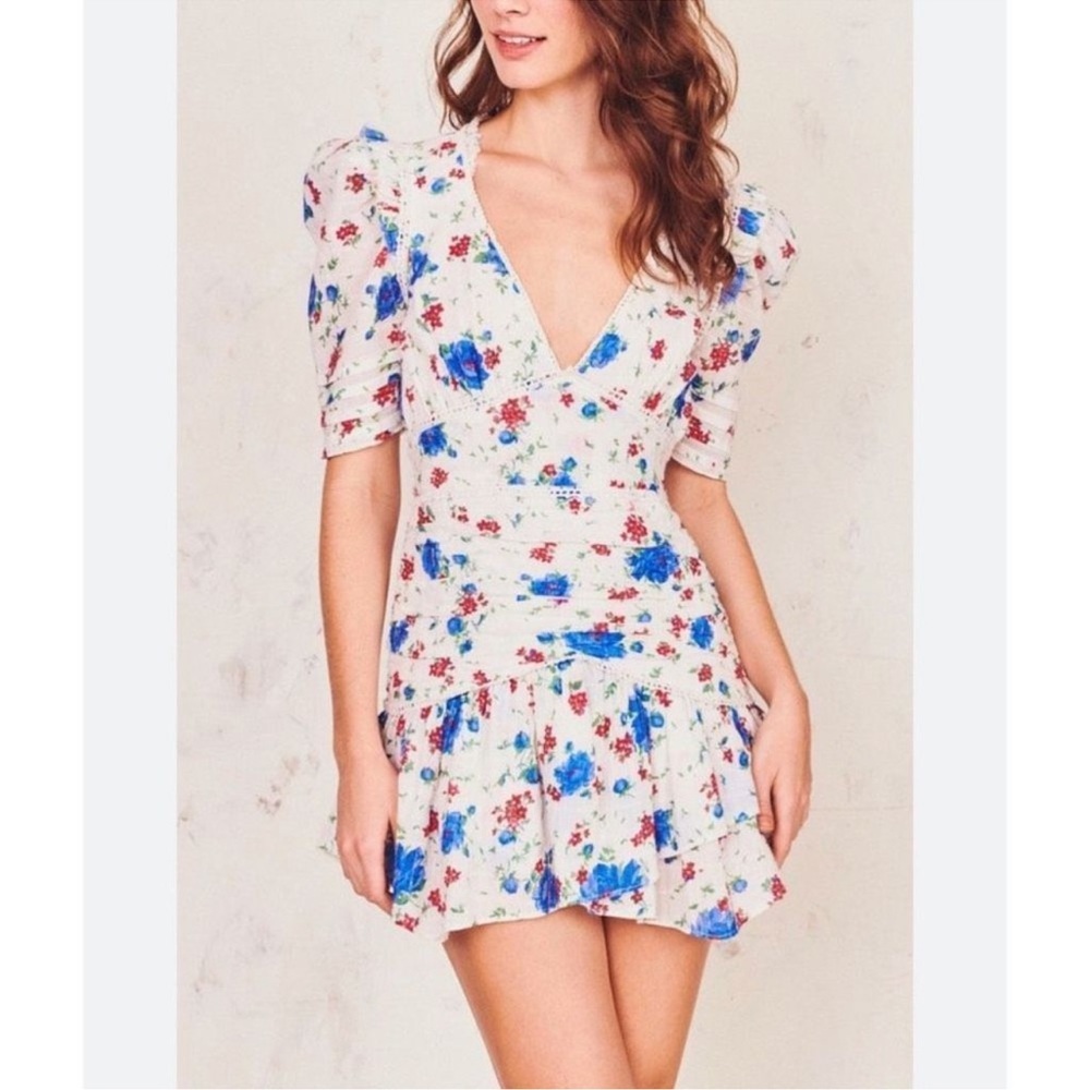 Love Shack Fancy Arlo Mini Dress